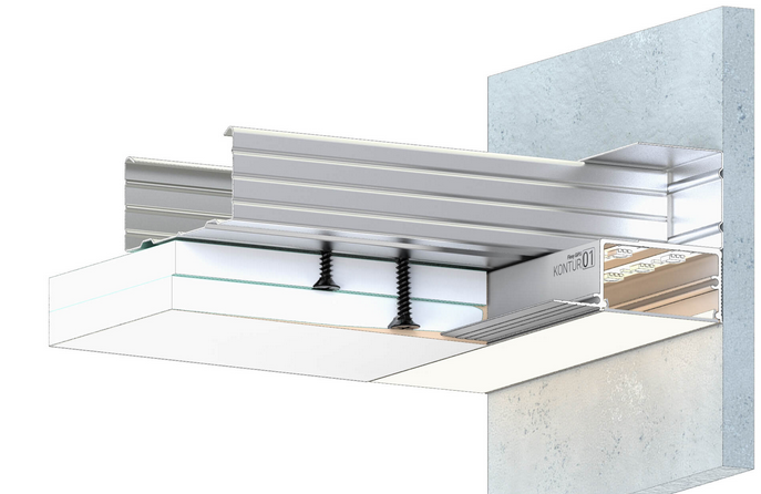 Контурный профиль Gips Kontur 01