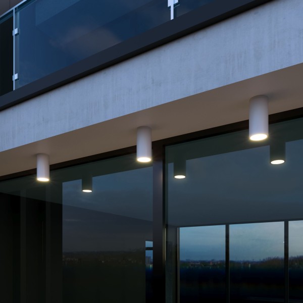 Уличный потолочный светильник Light LED IP65 35129/H белый