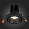 ST705.448.10 Св-к встр. Черный LED 1*10W 4000K 750Lm Ra>90 38° IP20 D102xH85 170-240V Встраиваемые светильники