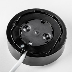212217 Светильник PVC д/LED-ламп 943ххх/929ххх Gx53 TENSIO ROUND ЧЕРНЫЙ