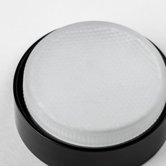 212217 Светильник PVC д/LED-ламп 943ххх/929ххх Gx53 TENSIO ROUND ЧЕРНЫЙ
