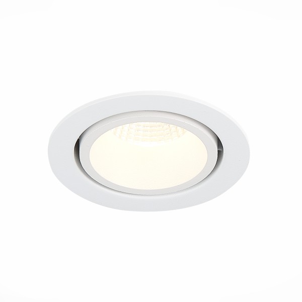 ST705.548.10 Св-к встр. Белый LED 1*10W 4000K 750Lm Ra>90 38° IP20 D102xH85 170-240V Встраиваемые светильники