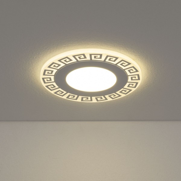 Встраиваемый светодиодный светильник DSS002 7+3W 4200K