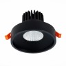 ST751.448.10 Св-к встр. Черный LED 1*10W 4000K 750Lm Ra>90 38° IP20 D100xH75 170-240V Встраиваемые светильники