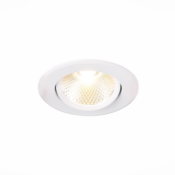 ST211.538.08.36 Св-к встр. Белый LED 1*8W 3000K 640Lm Ra80 36° IP20 D86xH50 220-240V Встраиваемые светильники