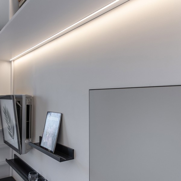 Светодиодная лента 12 В 14,4 Вт/м 60 Led/м 5050 IP20, теплый белый 3300К, 5 м Лента светодиодная 12V 14,4W 60Led 5050 IP20 теплый белый, 5м