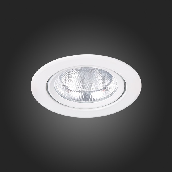 ST211.538.10.36 Св-к встр. Белый LED 1*10W 3000K 750Lm Ra80 36° IP20 D109xH65 220-240V Встраиваемые светильники