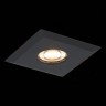 ST204.408.01 Св-к встр. Черный GU10 1*50W L94xW94xH25 220V Без ламп Встраиваемые светильники