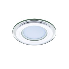 212030 Светильник ACRI CYL LED 6W 480LM БЕЛЫЙ/ПРОЗРАЧНЫЙ 4000K