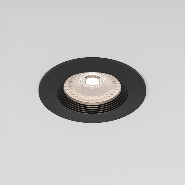 Светильник встраиваемый City GU10 черный 25054/01