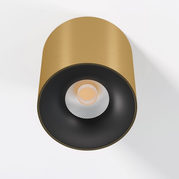 Светильник потолочный светодиодный Primo 12W 4000K латунь 25116/LED