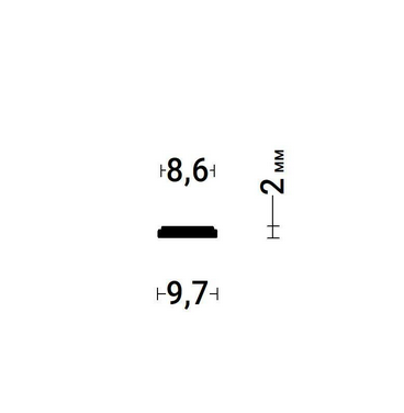 Светорассеивающая вставка PVC 10