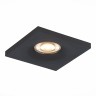 ST205.418.01 Св-к встр. Черный GU10 1*50W L94xW94xH27 220V Без ламп Встраиваемые светильники