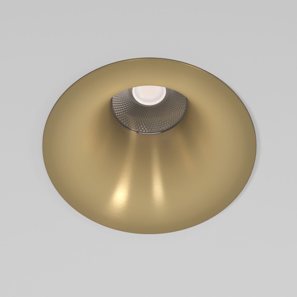 Светильник встраиваемый светодиодный Bliss 15W 4000K латунь 25070/LED