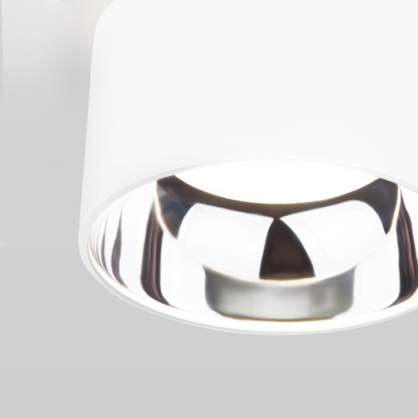 Накладной потолочный  светильник 1069 GX53 WH белый матовый