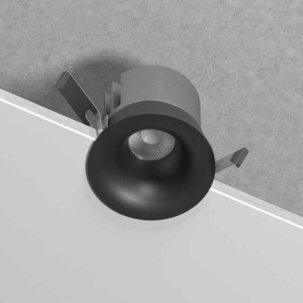 Светильник встраиваемый светодиодный Bliss 15W 4000K черный 25070/LED