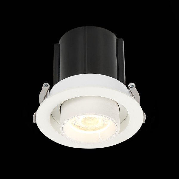 ST702.138.12 Св-к встр. Белый LED 1*12W 3000K 900Lm Ra80 24° IP20 D90xH92 180-240V Встраиваемые светильники