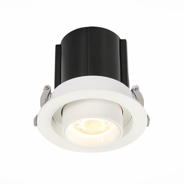 ST702.138.12 Св-к встр. Белый LED 1*12W 3000K 900Lm Ra80 24° IP20 D90xH92 180-240V Встраиваемые светильники