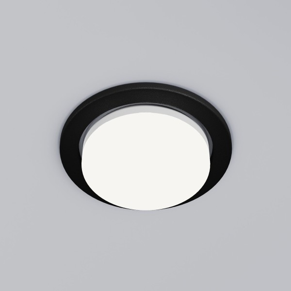 Светильник встраиваемый Circu GX53 черный 1035 GX53 WH