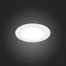 ST209.538.06 Св-к встр. Белый LED 1*6W 3000K 330Lm Ra80 110° IP20 D120xH8 90-265V Встраиваемые светильники