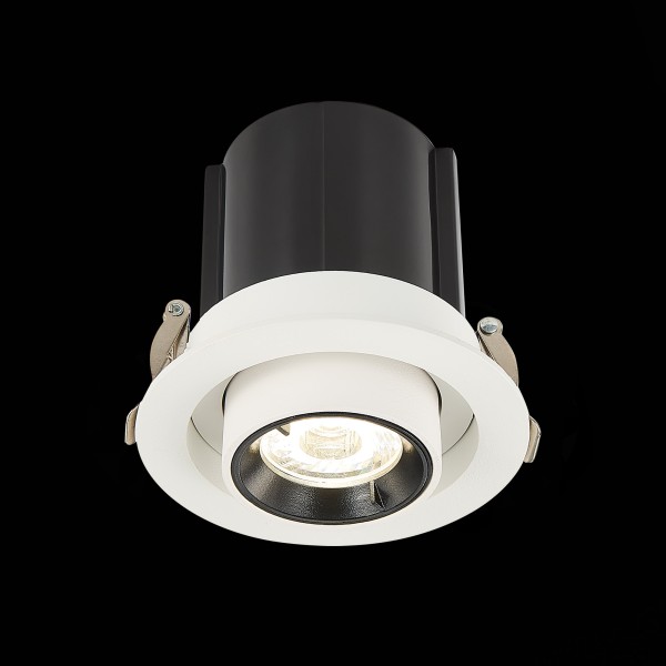 ST702.238.12 Св-к встр. Белый LED 1*12W 3000K 900Lm Ra80 24° IP20 D90xH92 180-240V Встраиваемые светильники