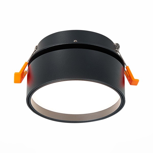 ST651.438.14 Встраиваемый поворотный светильник Черный LED 1*14W 3000K 1 100Lm Ra>90 120° IP20 D105x Встраиваемые светильники
