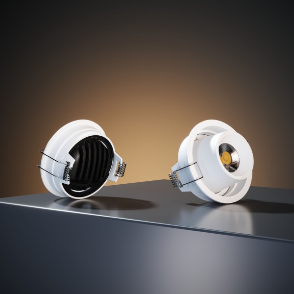 Потолочный светодиодный светильник поворотный Conner 8W 4000K белый 25086/LED