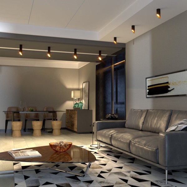 Накладной потолочный светильник DLN115 GU10