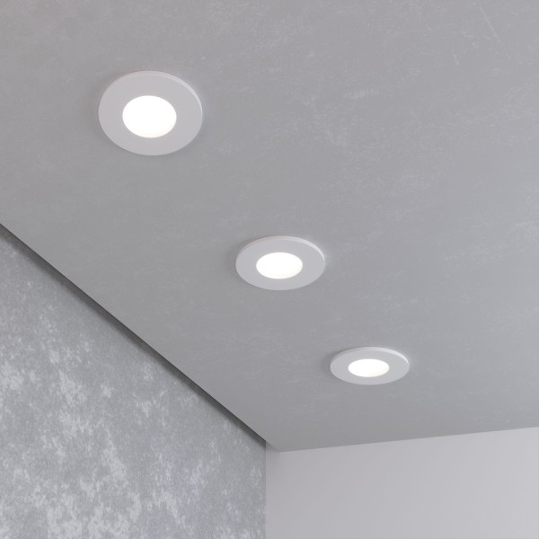 Встраиваемый точечный светильник 125 MR16 белый матовый