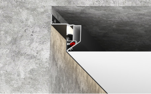 Профиль LumFer Volat безрамный парящий потолок