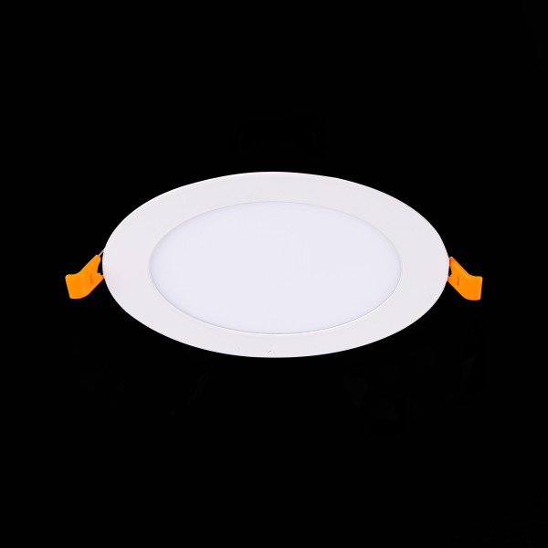 ST209.538.09 Св-к встр. Белый LED 1*9W 3000K 585Lm Ra80 110° IP20 D145xH8 90-265V Встраиваемые светильники