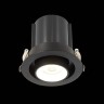 ST702.438.12 Св-к встр. Черный LED 1*12W 3000K 900Lm Ra80 24° IP20 D90xH92 180-240V Встраиваемые светильники