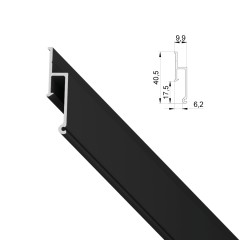 Теневой профиль EuroLumFer 02 перфорированный 2м LumFer