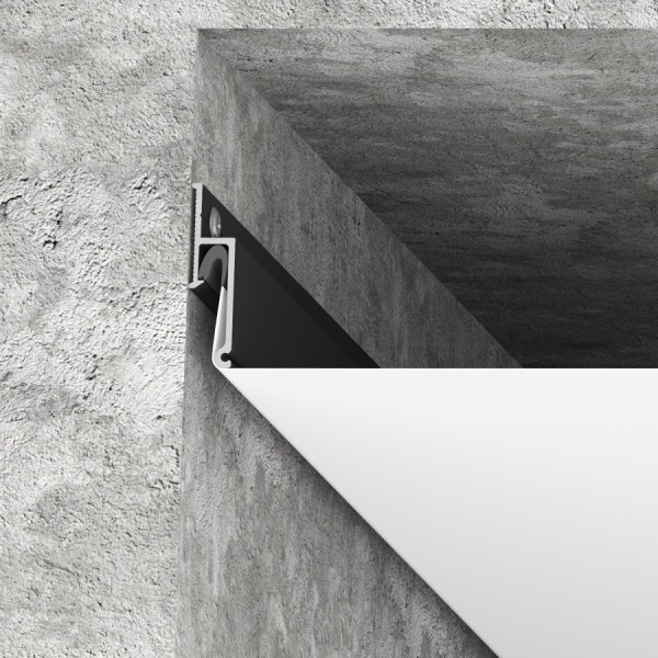 Теневой профиль EuroLumFer 02 перфорированный 2м LumFer