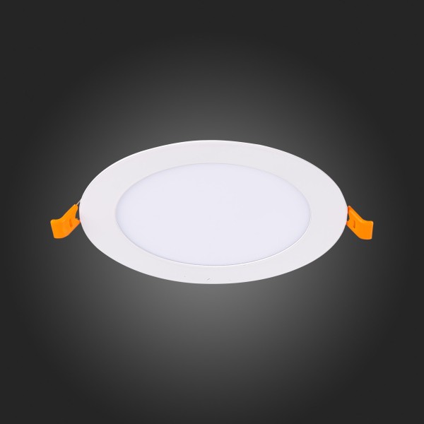 ST209.548.09 Св-к встр. Белый LED 1*9W 4000K 612Lm Ra80 110° IP20 D145xH8 90-265V Встраиваемые светильники