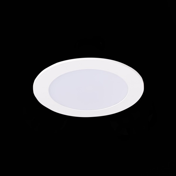 ST209.548.09 Св-к встр. Белый LED 1*9W 4000K 612Lm Ra80 110° IP20 D145xH8 90-265V Встраиваемые светильники