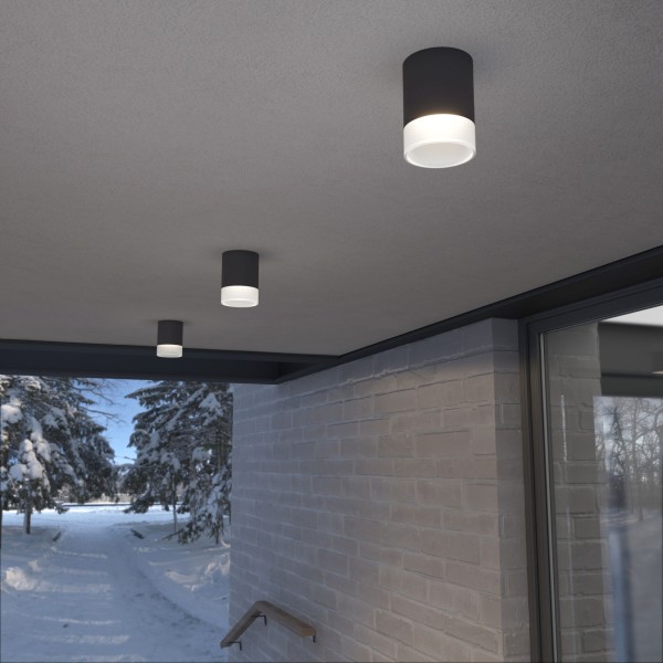 Уличный потолочный светильник Light LED 2107 IP54 35140/H черный