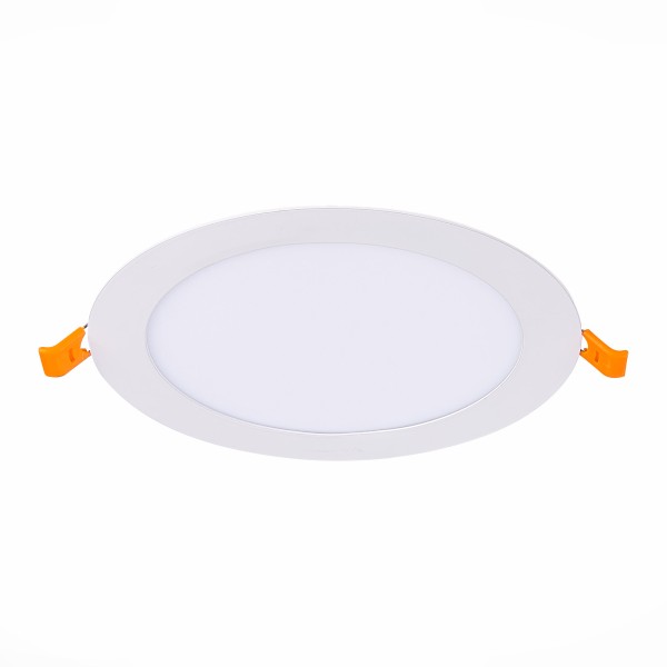 ST209.538.12 Св-к встр. Белый LED 1*12W 3000K 816Lm Ra80 110° IP20 D170xH8 90-265V Встраиваемые светильники