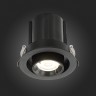 ST702.348.12 Св-к встр. Черный LED 1*12W 4000K 900Lm Ra80 24° IP20 D90xH92 180-240V Встраиваемые светильники