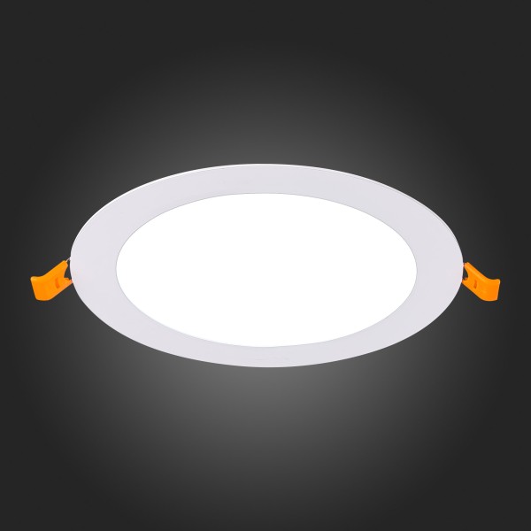 ST209.548.12 Св-к встр. Белый LED 1*12W 4000K 816Lm Ra80 110° IP20 D170xH8 90-265V Встраиваемые светильники