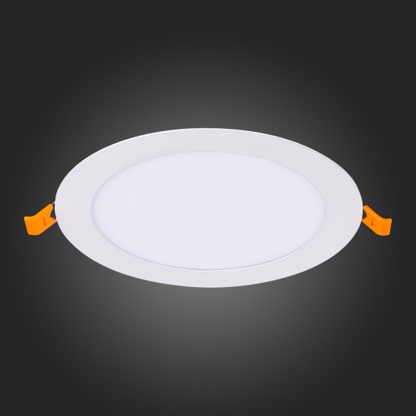 ST209.548.12 Св-к встр. Белый LED 1*12W 4000K 816Lm Ra80 110° IP20 D170xH8 90-265V Встраиваемые светильники