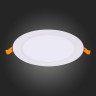 ST209.548.12 Св-к встр. Белый LED 1*12W 4000K 816Lm Ra80 110° IP20 D170xH8 90-265V Встраиваемые светильники