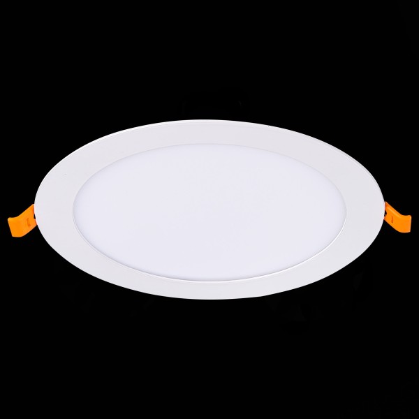 ST209.538.15 Св-к встр. Белый LED 1*15W 3000K 1 020Lm Ra80 110° IP20 D190xH8 90-265V Встраиваемые светильники