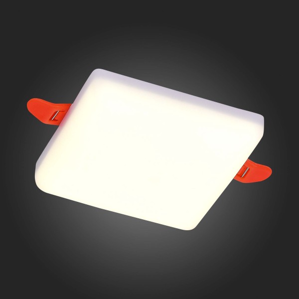 ST700.048.08 Св-к встр. Белый LED 1*8W 4000K 690Lm Ra80 120° IP20 L90xW90xH20 85-265V Встраиваемые светильники