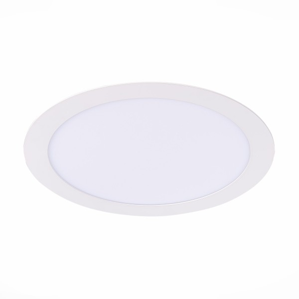 ST209.548.18 Св-к встр. Белый LED 1*18W 4000K 1 350Lm Ra80 110° IP20 D225xH8 90-265V Встраиваемые светильники