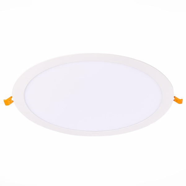 ST209.538.24 Св-к встр. Белый LED 1*24W 3000K 1 728Lm Ra80 110° IP20 D300xH8 90-265V Встраиваемые светильники