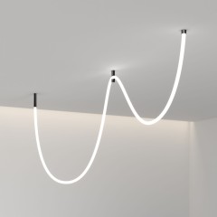 Потолочное крепление для круглого гибкого неона Full light черный FL 28120 черный