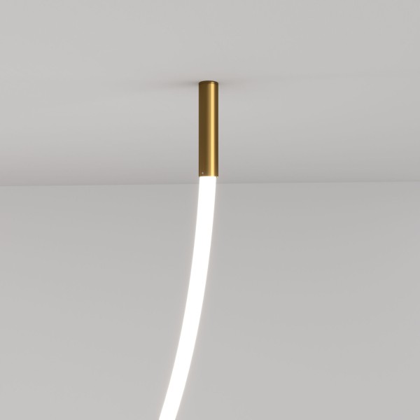 Потолочное крепление для круглого гибкого неона Full light латунь FL 28120 латунь