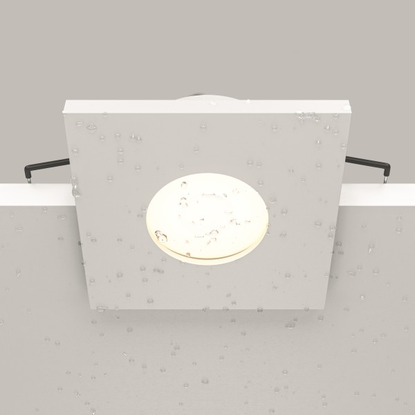 Встраиваемый светильник Technical DL083-01-GU10-SQ-W