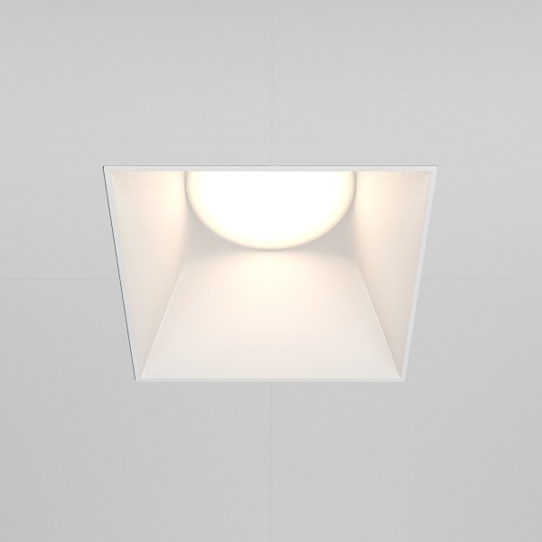 Встраиваемый светильник Technical DL051-01-GU10-SQ-W